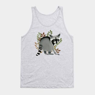 Cute raccoon Tank Top